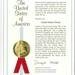 Our Patent From USA